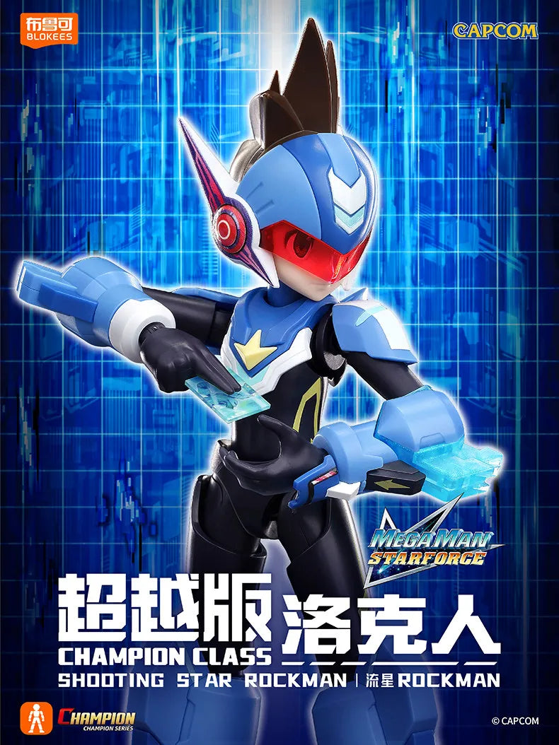 Action Figure Model Kit - Mega Man Zero Shooting Star Rockman Assembly Toy - Multiple Colors