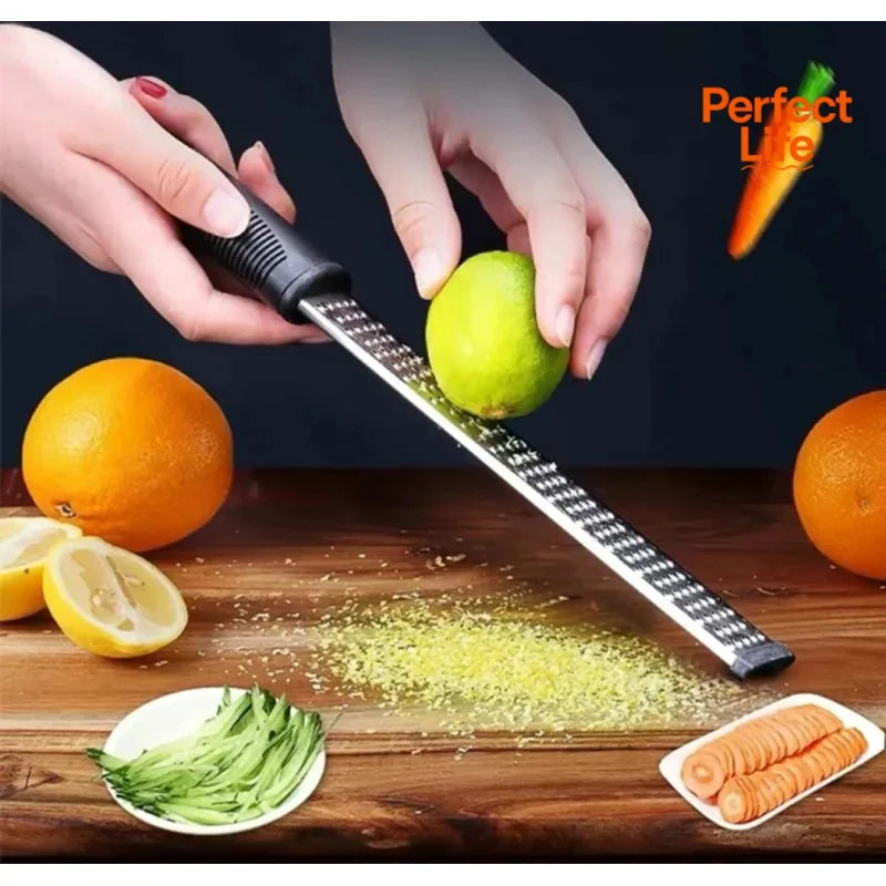 Stainless Steel Lemon Cheese Vegetable Grater Peeler Kitchen Tool