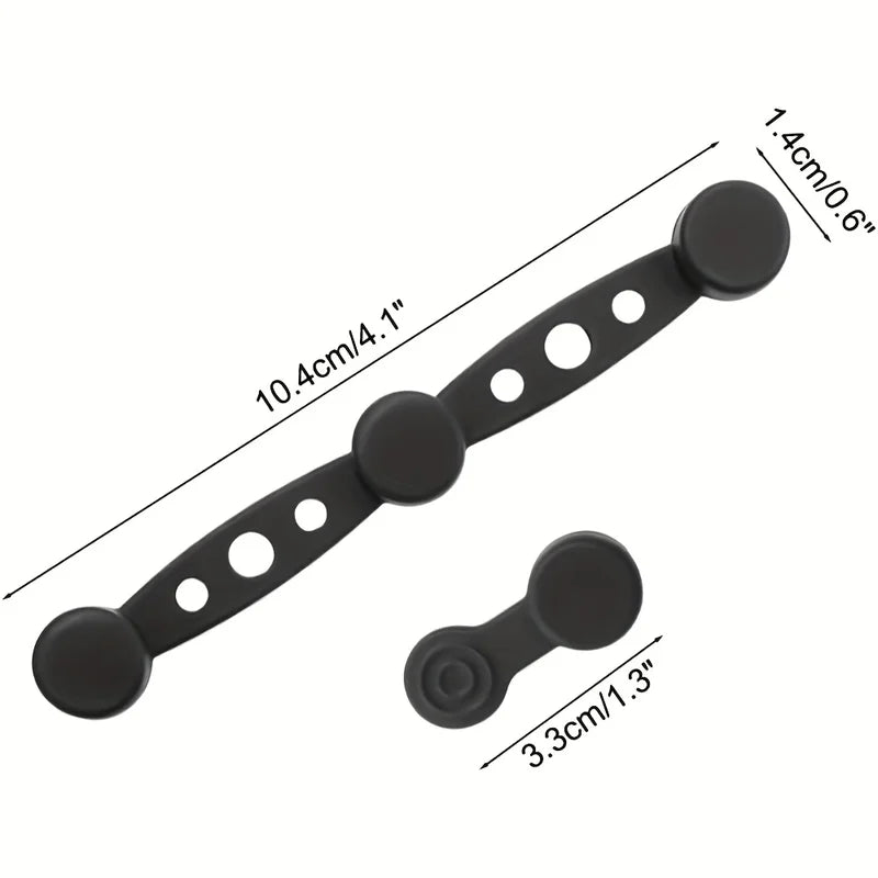 Magnetic Silicone Buckles for Air Fryer - Non-Stick Parch Clips & Fasteners, 6 Pieces or 2 Sets