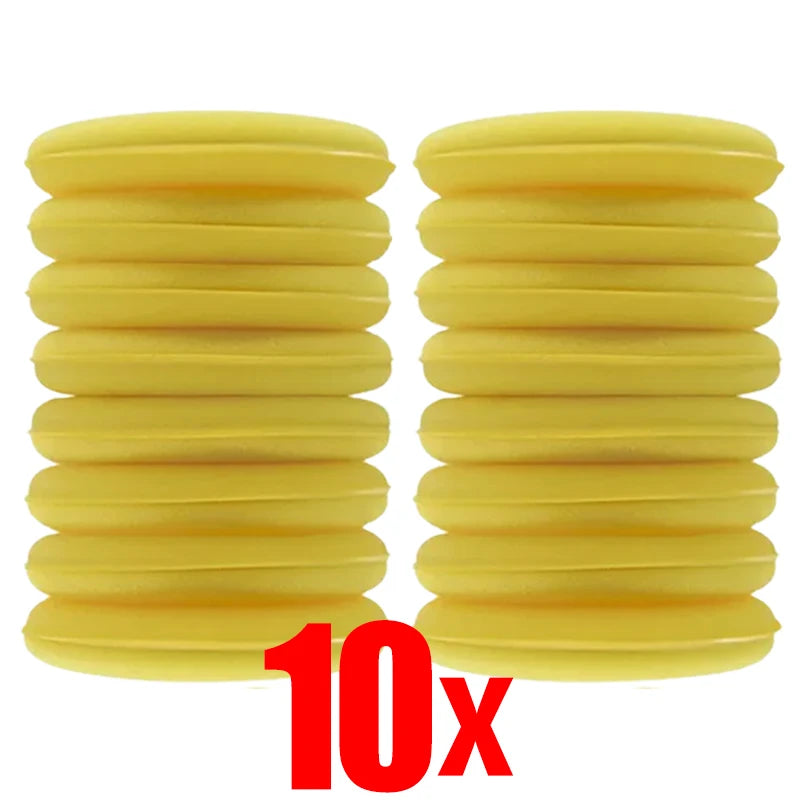 Car Waxing Foam Sponge Applicator Set for Detailing & Polishing