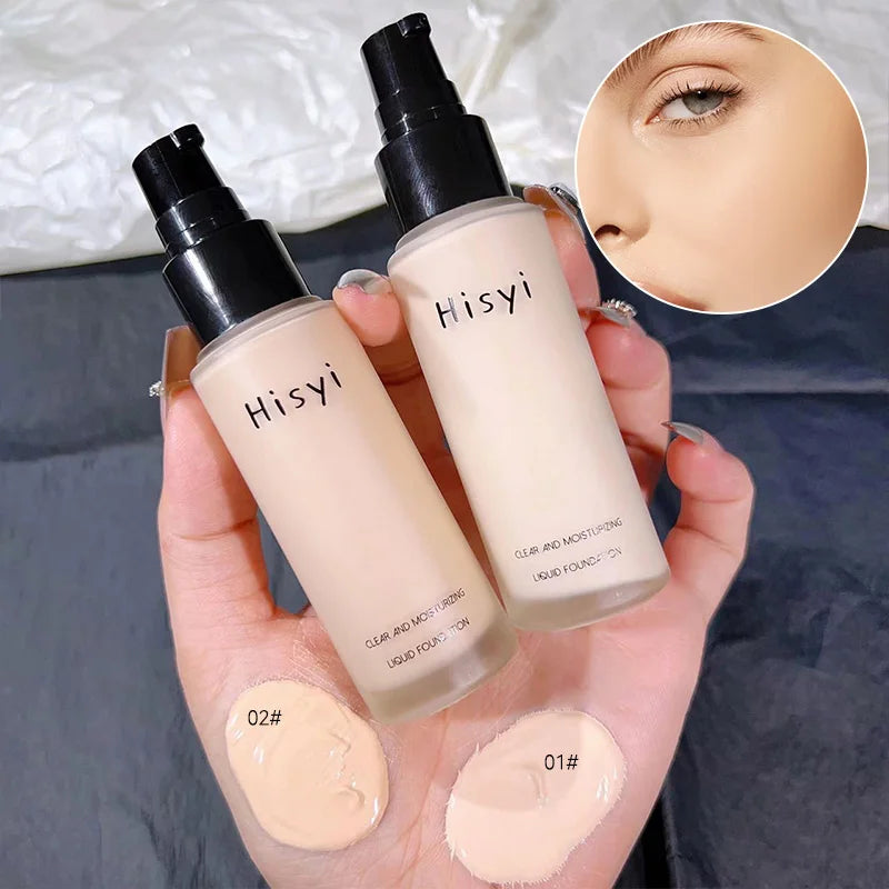 Matte Liquid Foundation for Natural Brightening & Long-Lasting Makeup