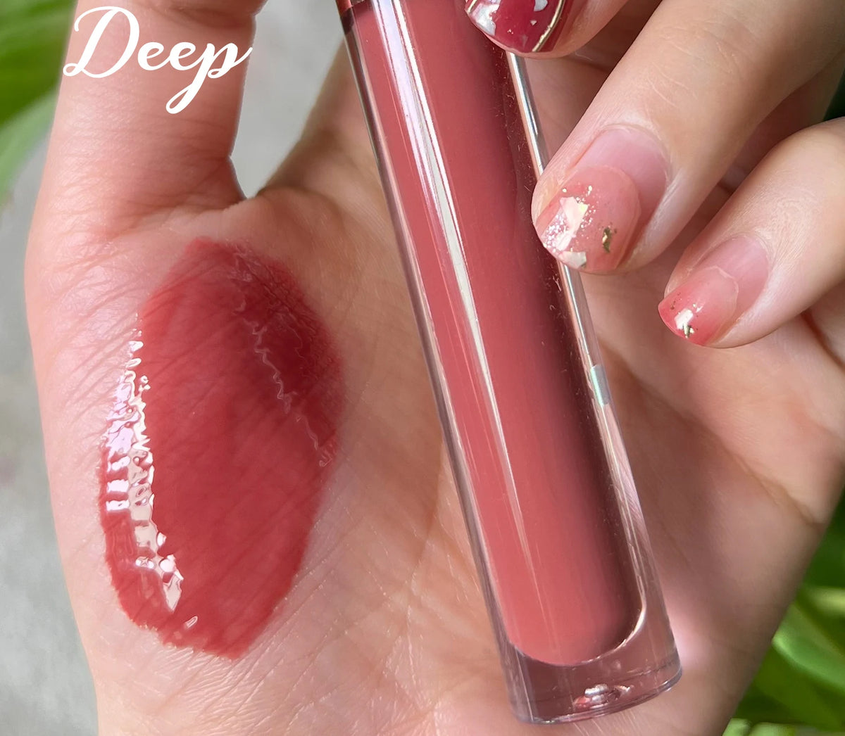 Vegan Transparent Shimmer Lip Gloss Liquid Lipstick with Custom Logo - 15g/25g/100g