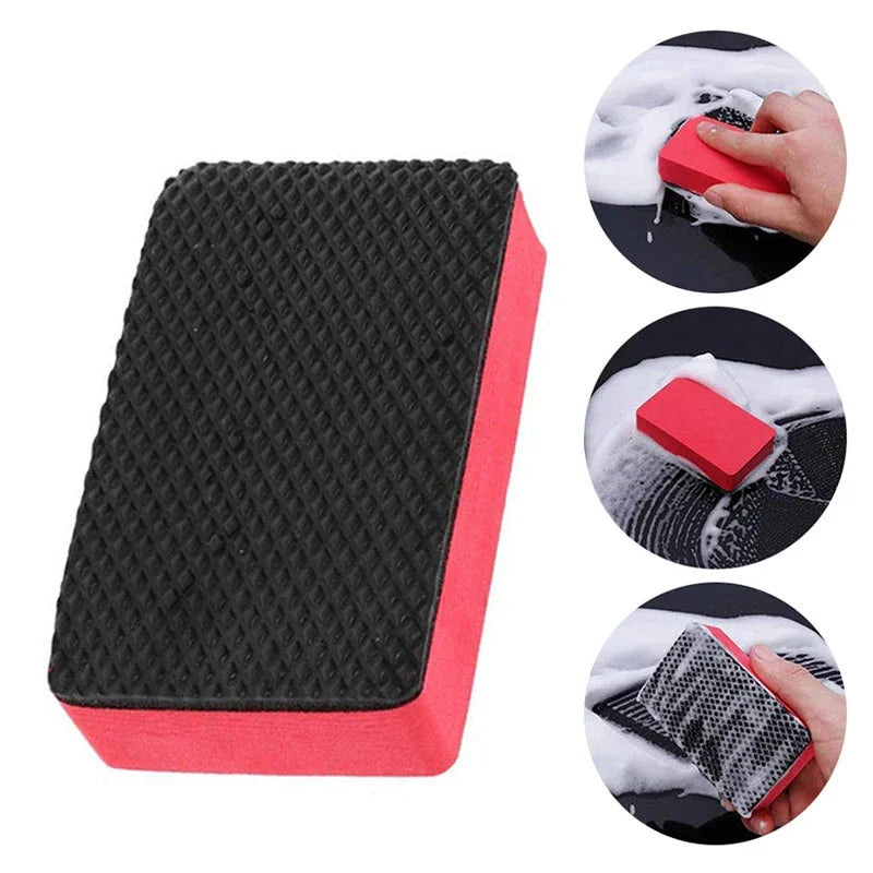 Car Wash Mud Cleaner Clay Bar Sponge Block for Contaminant Removal