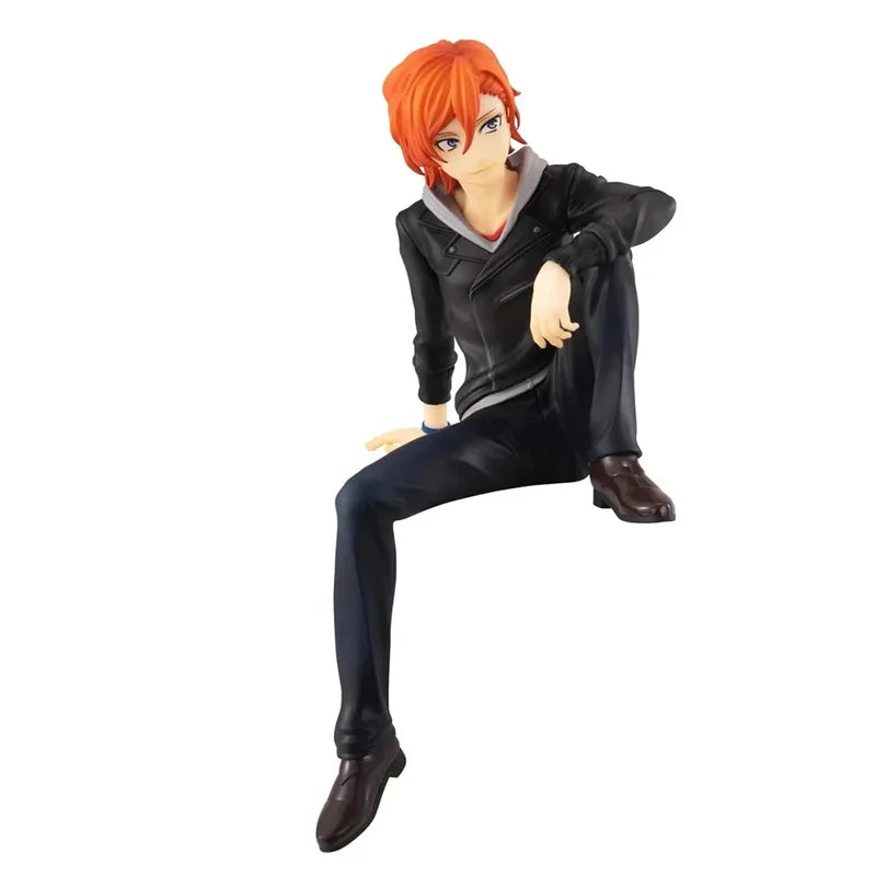 Anime Action Figure PVC Model - Dazai, Nakahara, Chuya Sitting Pose | 8-13cm