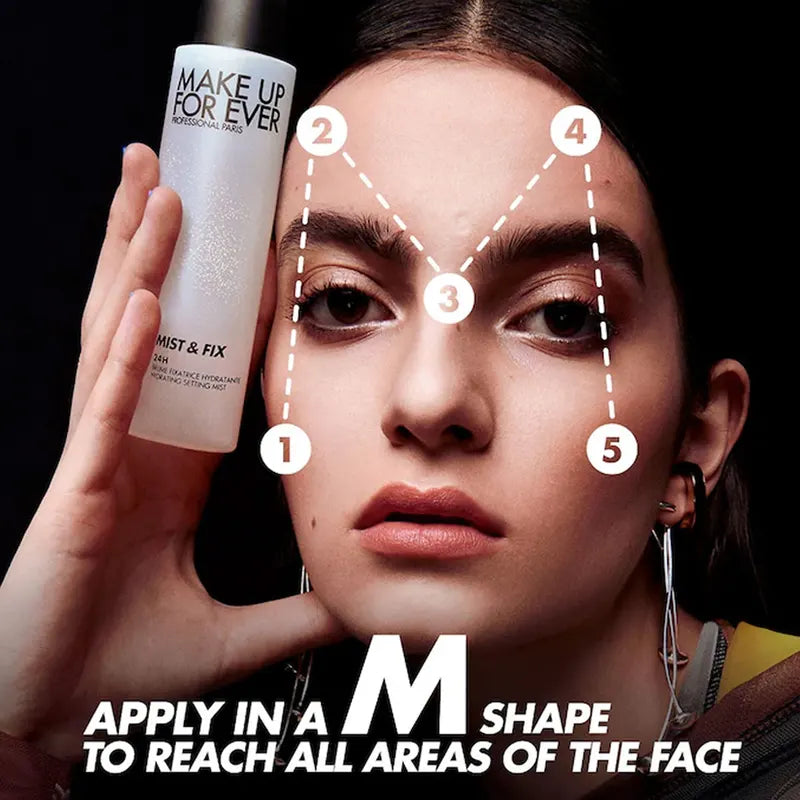 Hydrating & Oil-Control Makeup Setting Spray – Non-Sticky, Quick-Dry, Humidity-Resistant