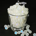 60pcs 8mm Glass Beads for Jewelry Making Loose Round Beads DIY Craft Supplies