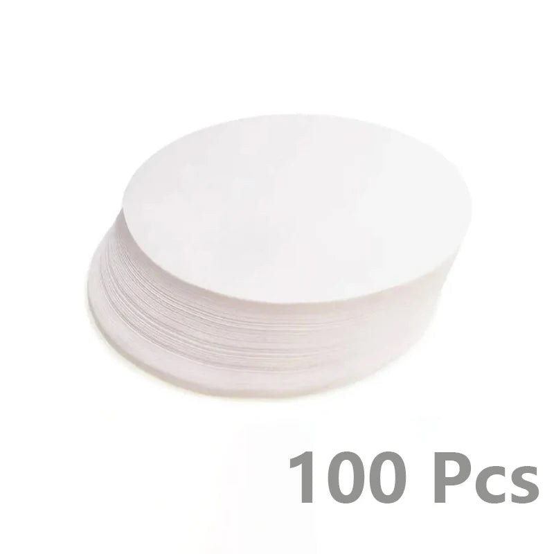 100pcs Hamburger Patty Wax Paper Sheets for Baking & Burger Press - Oil & Food Wrap