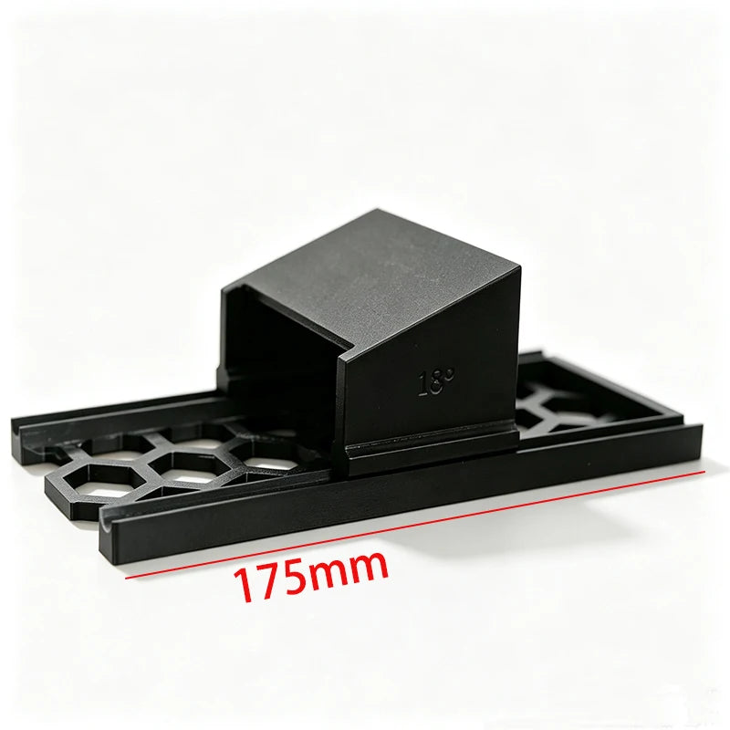 Fixed Angle Knife Sharpening Jig with Guide Holder - 18 Degree, No Whetstone