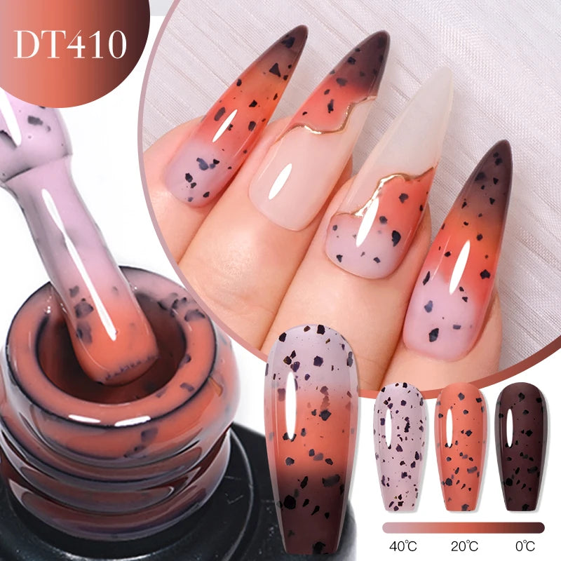 Eggshell Thermal Gel Nail Polish - Temperature Changing Gradient 7ml