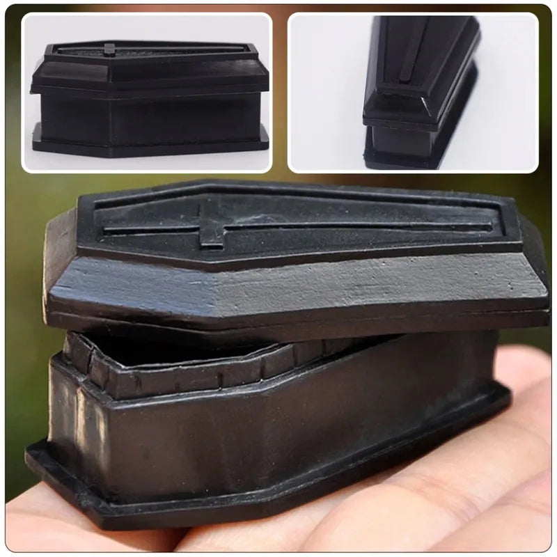Miniature Coffin Box Set - Halloween Props Party Favors Decorations