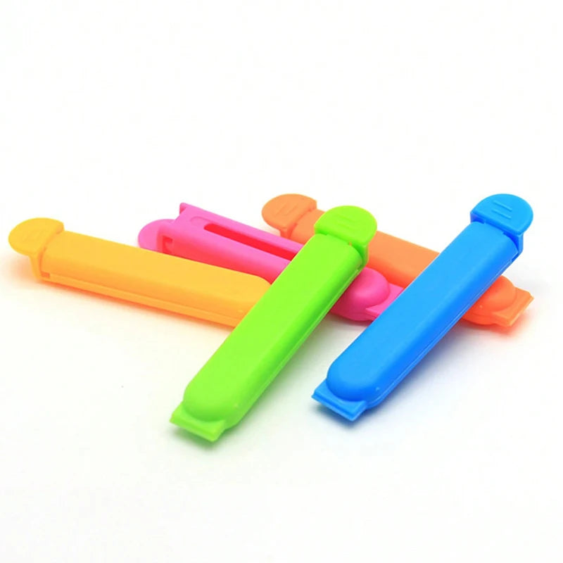 10/20 Pack Food Storage Bag Clips Sealing Clamp Kitchen Accessories