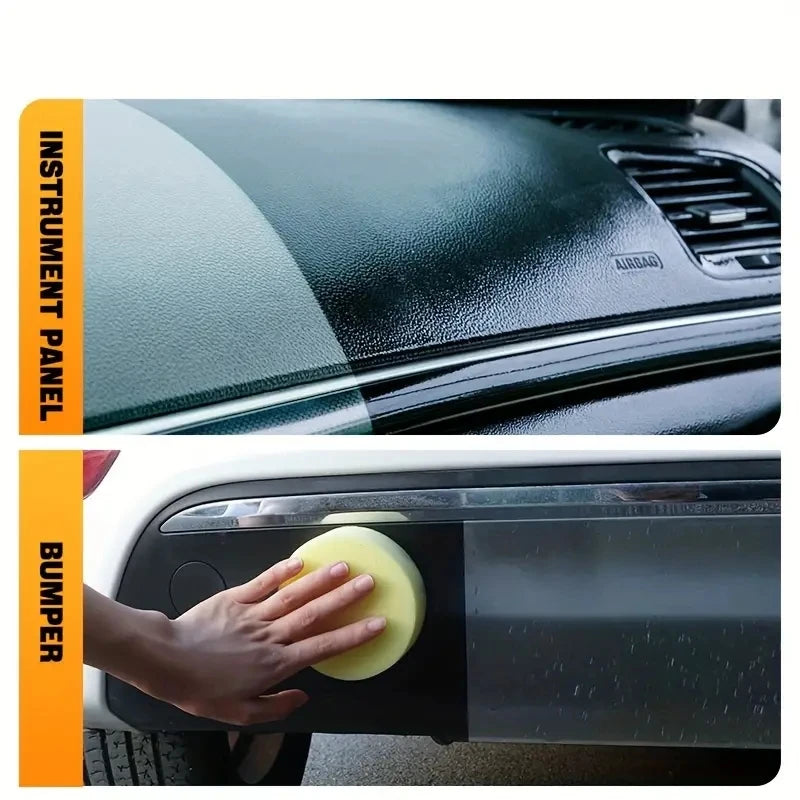 Automotive Interior Care Refurbishment Cream for Rubber Strips & Scratch Repair