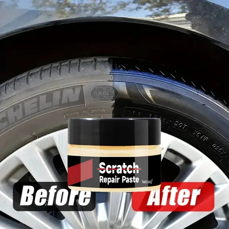 Car Plastic Refurbishment & Leather Repair Wax - Scratch & Anti-Aging Polish