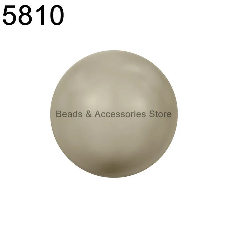 Natural Crystal Beads for Jewelry Making 3mm-6mm Round Pearl Beads DIY Craft Supplies