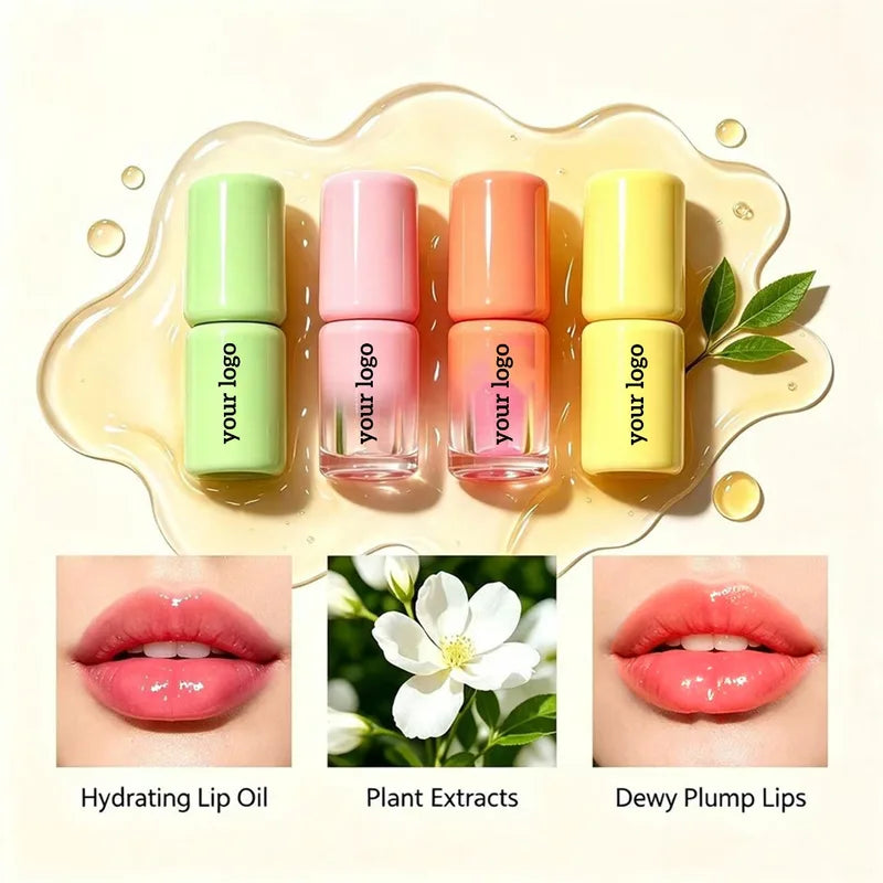 Vegan Lip Gloss with Gradient Color & Rich Hydrating Shine - Wholesale Bulk