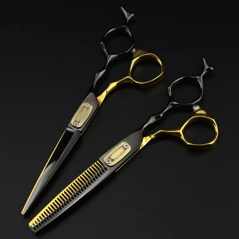 6 Inch Stainless Steel Hairdressing Scissors for Salon & Barber Use