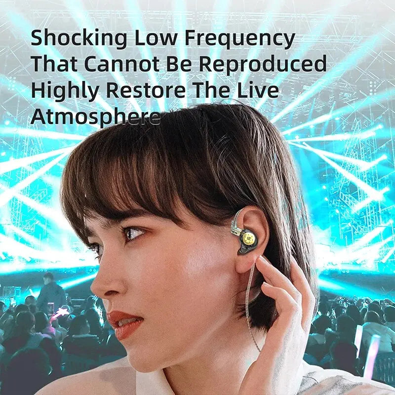 Wireless In-Ear Earphones with Noise Cancelling & Bass - Hi-Fi Audio, Sport Headset