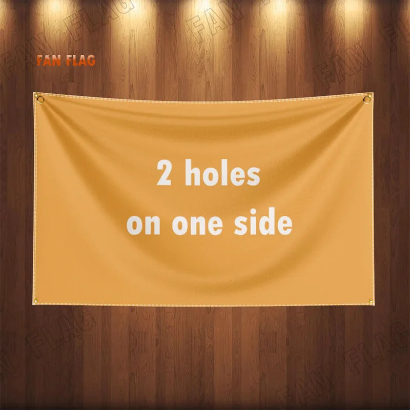 Custom Logo Flag Banner - Car Motorcycle Team or Company Decoration