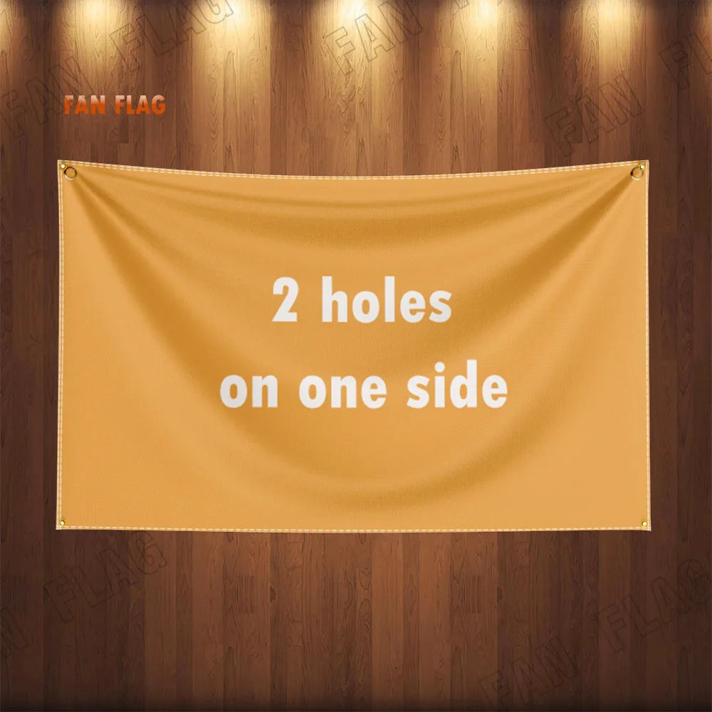 Custom Logo Flag Banner - Car Motorcycle Team or Company Decoration