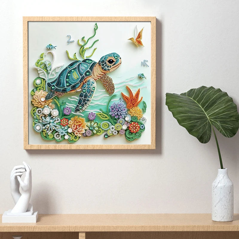 DIY 5D Special Shape Diamond Art Kit for Beginners Wall Decor & Gift