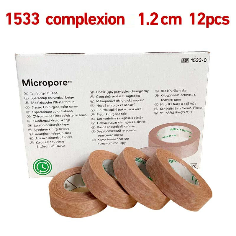Eyelash Extension Tape Micropore Lash Tape for Eyelid Application Anti-Allergy Tools