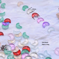 50pcs 8mm Colorful Glass Beads for Jewelry Making DIY Accessories Handmade