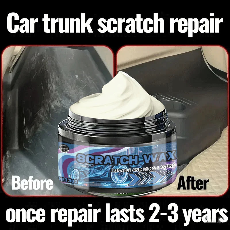 Car Scratch Remover Paste Wax for Auto Paint Repair & Surface Cleaning