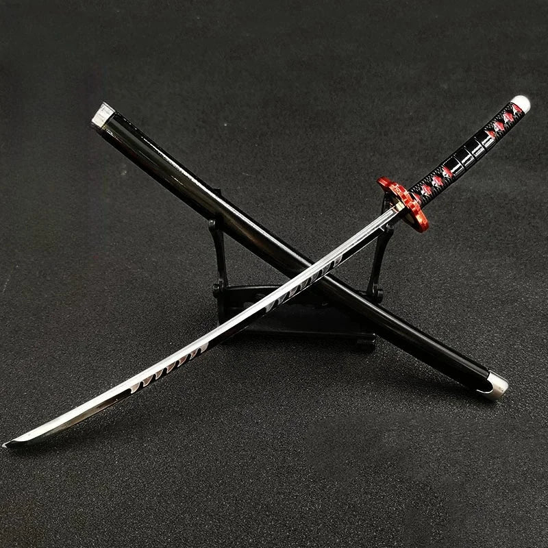 10-Inch Metal Demon Slayer Katana Toy Sword - Kimetsu No Yaiba Collectible Gift