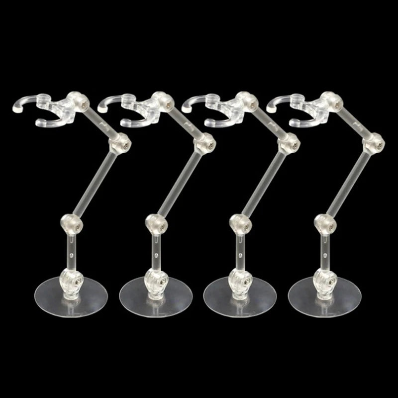 Action Figure Stand Transparent Base Support for Gundam SHF Figuart Model Display