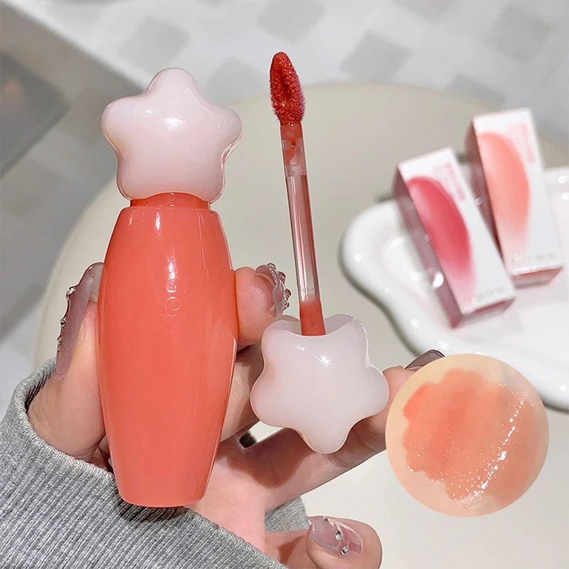 Moisturizing Water Gloss Lipstick - Long-lasting Lip Makeup in Multiple Colors
