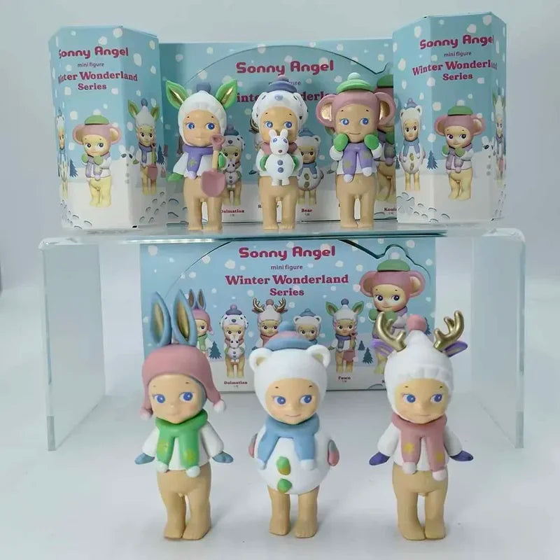 Mini Anime Figures Blind Box - Winter Wonderland Series Christmas Birthday Gift