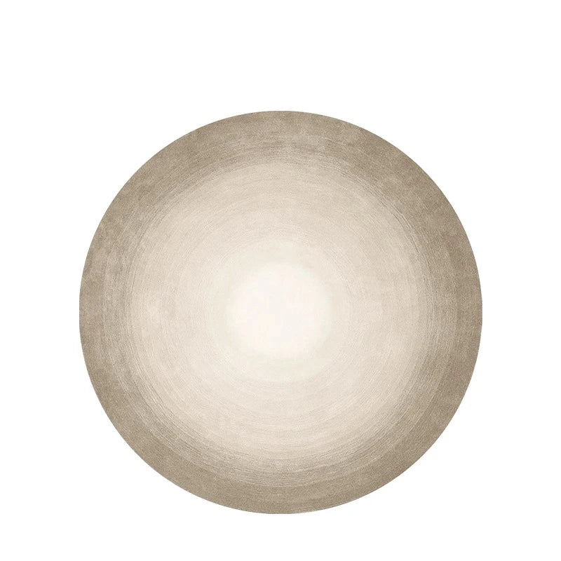 Living Room Carpet Non-slip Foldable Washable Round Floor Mat Large Size Home Decor
