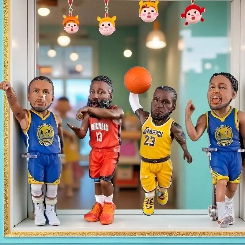 Basketball Superstar James Curry Harden Figurine Model Statue Ornament Gift