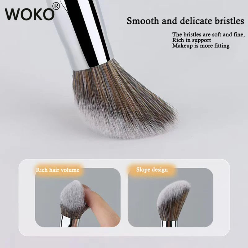 Cream Blush Brush for Fingertip & Stippling Application - Synthetic Hair Makeup Tool