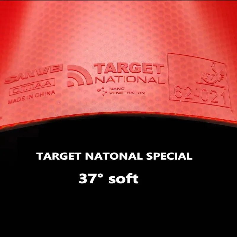 National Table Tennis Rubber - Soft Sticky Sponge for Ping Pong Paddles