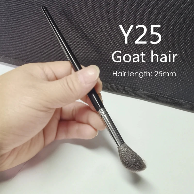 High-Quality Makeup Brush Set with Goat Hair Eye Shadow Blender and Contour Brush