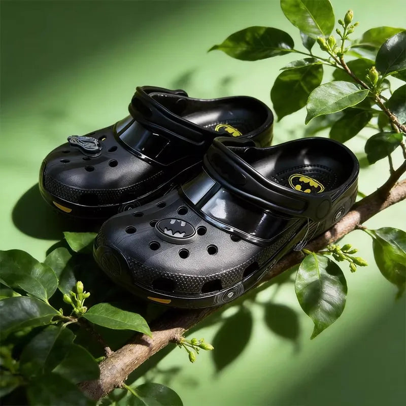 Anime Batman Slippers for Men Non-Slip Outdoor Beach Sandals - Festival Gift