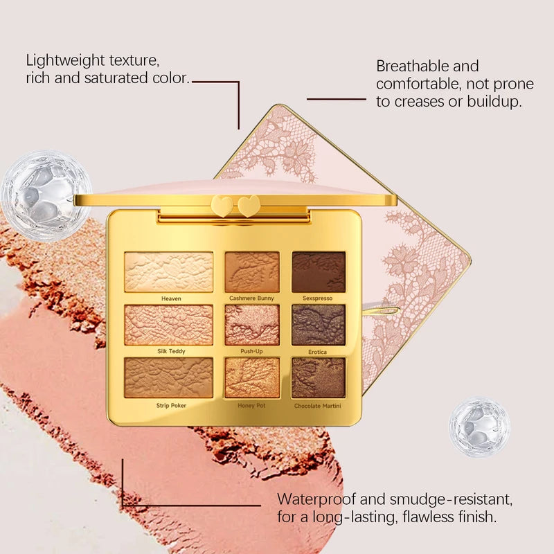 Multicolor Eyeshadow Palette - Glitter, Matte & Shimmer Shades for Creative Makeup