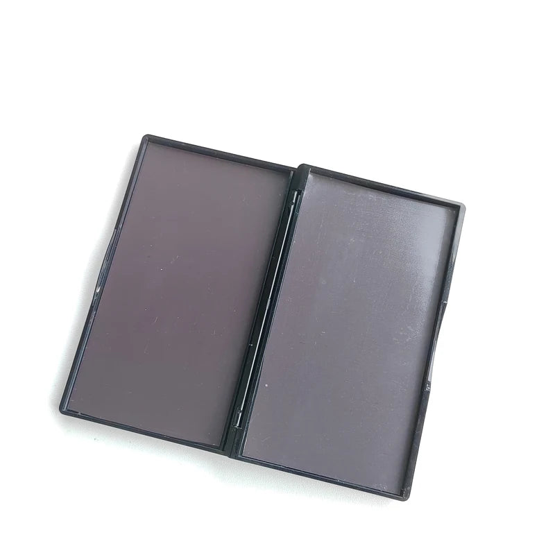 Double-Sided Magnetic Eyeshadow Palette Case - Compact Makeup Storage Box