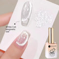 15ml Magnetic Glitter Gel Nail Polish - UV & LED Light Compatible, Semi-Permanent