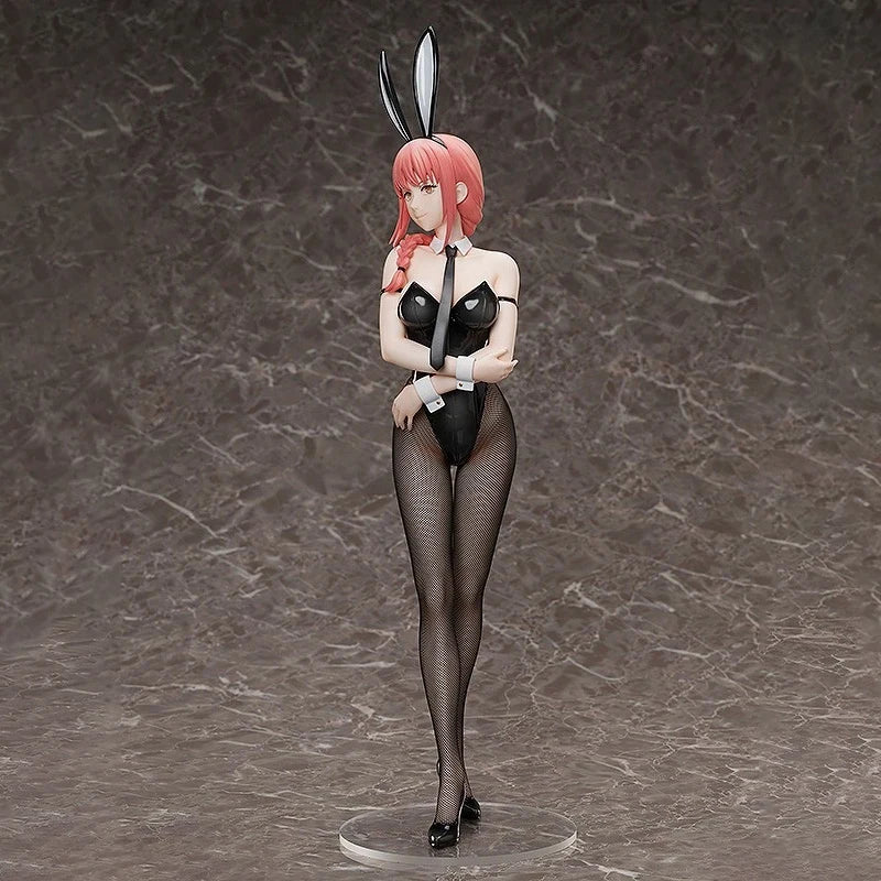 Chainsaw Man Power Bunny Girl Anime Figure Makima Aki Kobeni Reze Doll Model