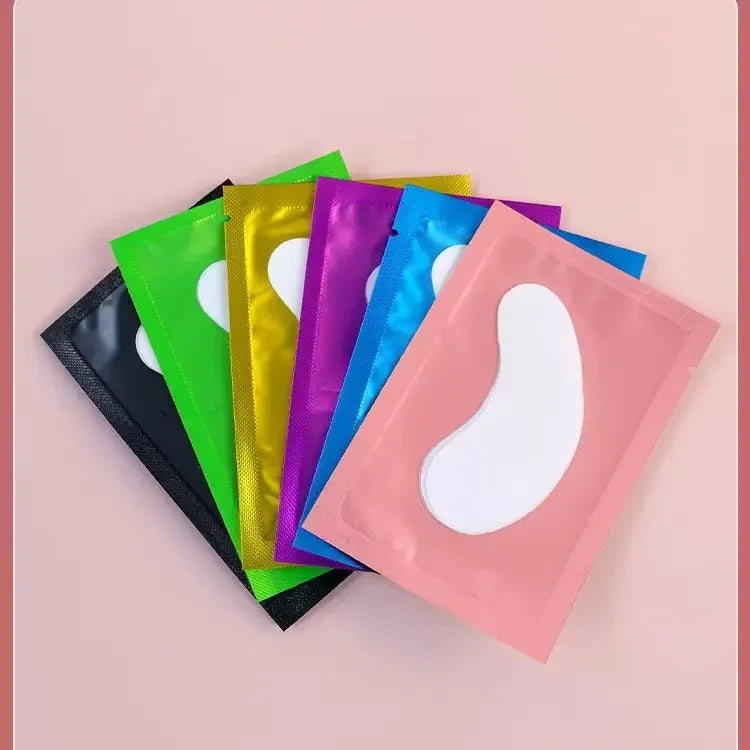 50 Pairs Eyelash Extension Under Eye Pads and Stickers - Makeup Lash Accessories