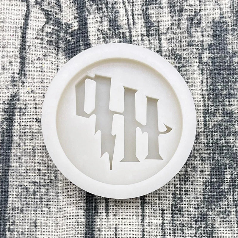 Halloween Letter Silicone Mold for Cake Decorating Sugarcraft and Chocolate