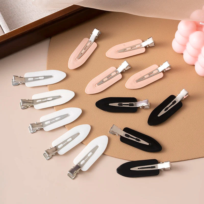 10PCS Seamless Hair Clips for Side Bangs and Styling - Women Girls Hair Accessories