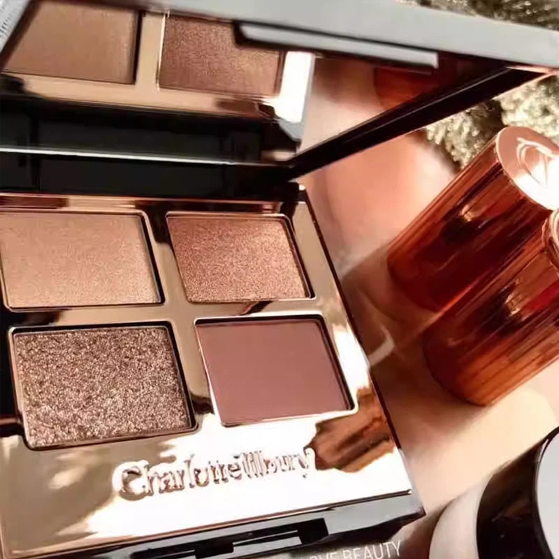 Makeup Set with Lip Moisturizer & Eyeshadow - Flawless Finish, Multiple Colors