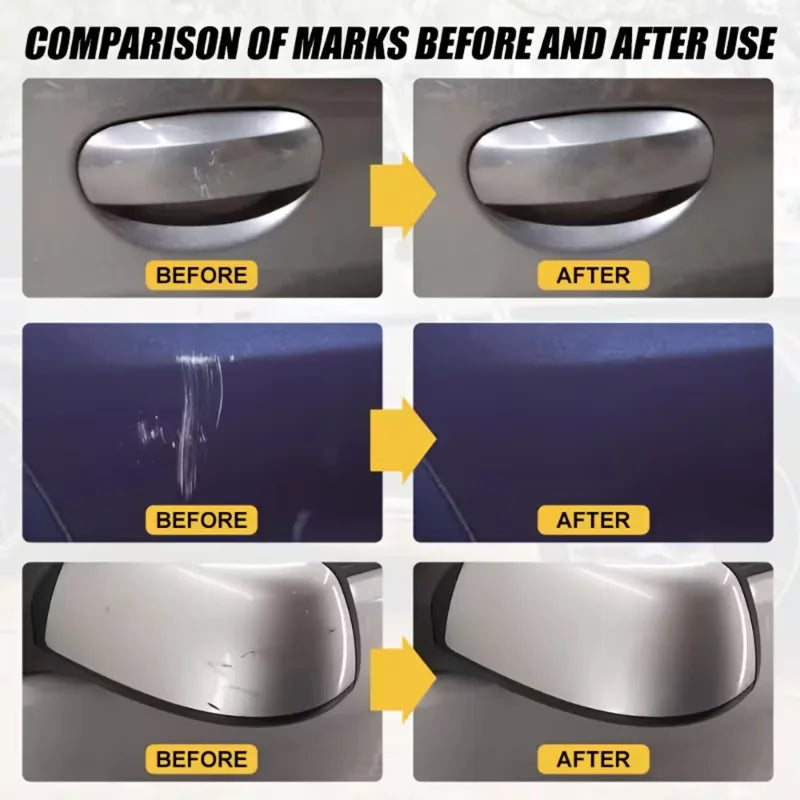 Universal Car Scratch Repair Wax 80g - Paint Polish & Shine Restorer for All Vehicles