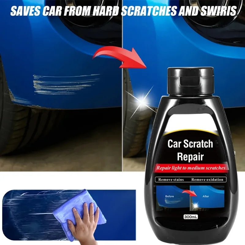 Car Scratch Remover Polish Kit - Auto Body Scratch Repair & Swirl Remover