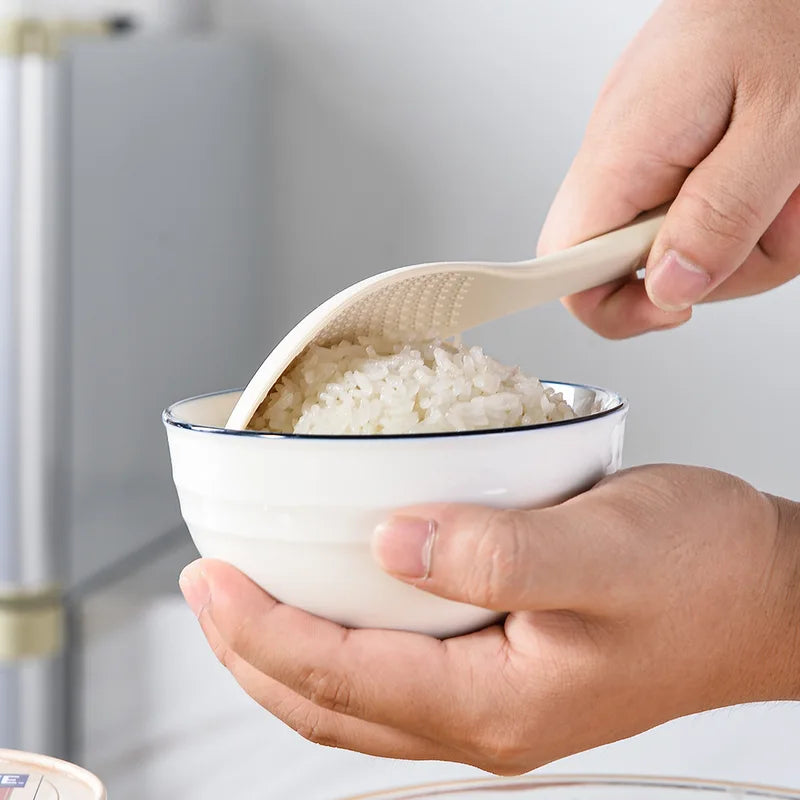 Heat-Resistant Silicone Rice Spoon for Household Rice Cookers
