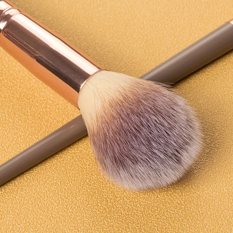 Double-Ended Foundation Makeup Brush for Liquid, Powder & Concealer
