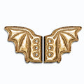 Halloween Bat Wings Shoe Charms DIY Accessories for Sneakers and Boots